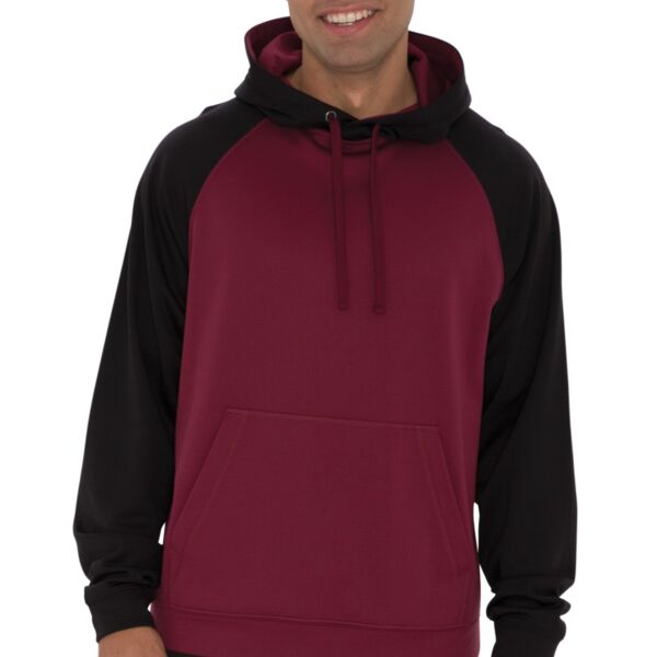 ATC GAME DAY  FLEECE TWO TONE HOODED SWEATSHIRT. Thumbnail
