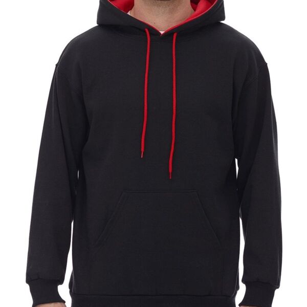 King Fashion Two-Tone Hooded Sweatshirt - KF9041 Thumbnail