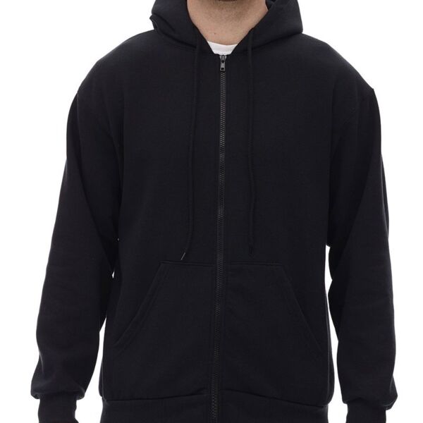 King Fashion Full-Zip Hooded Sweatshirt - KF9017 Thumbnail