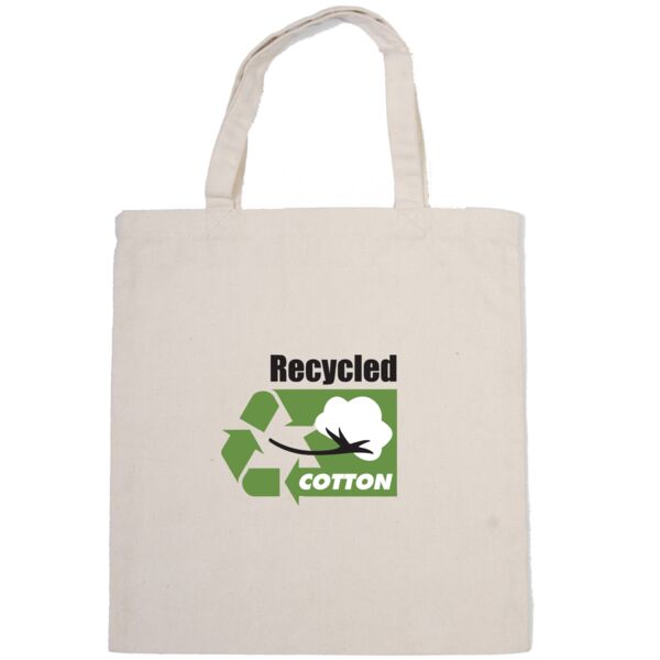 Recycled Cotton Budget Tote - B8610 Thumbnail