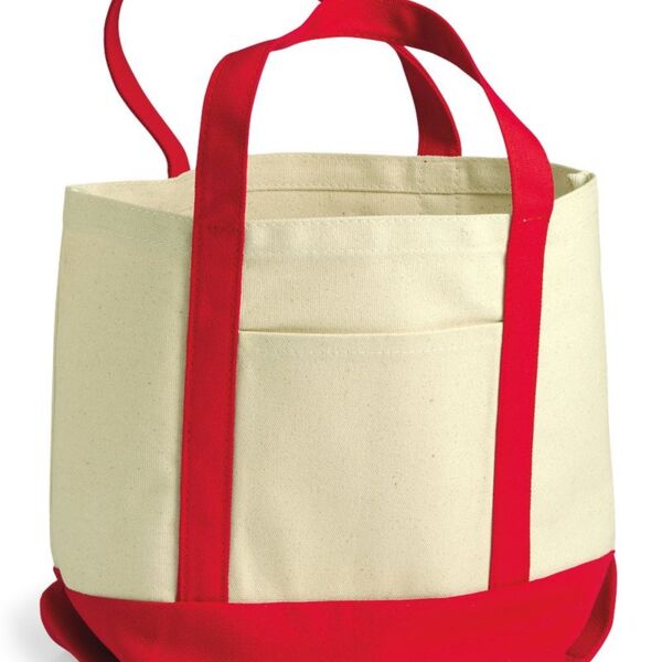 TWO-TONE TOTE BAG - E3000 Thumbnail