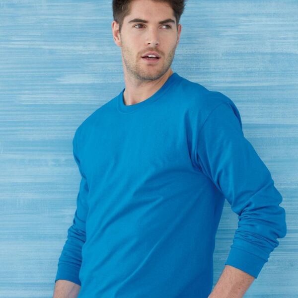 Gildan Ultra Cotton Long Sleeve T-Shirt - 2400 - cedarvale Thumbnail