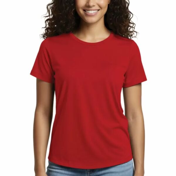 WOMEN'S RELAXED ORGANIC COTTON SCOOP NECK TEE Thumbnail